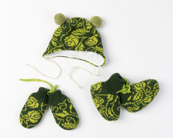 Imiku komplekt - kindad, papud, müts - Image 2