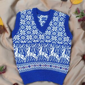 Laste kootud vest