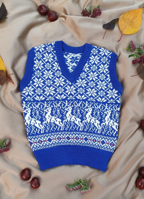 Laste kootud vest