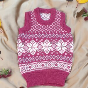Laste kootud vest