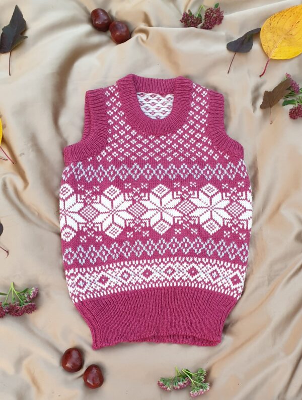 Laste kootud vest