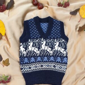 Laste kootud vest