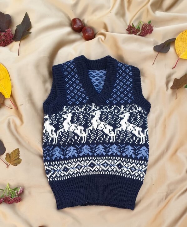 Laste kootud vest